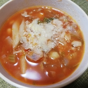 ごぼうたっぷりミネストローネ